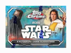 2025 Topps Star Wars Chrome Hobby Delight Box Trading Cards