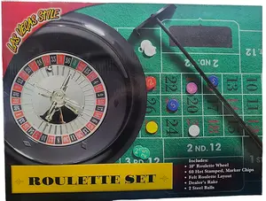 Deluxe Roulette Set with 10" Wheel