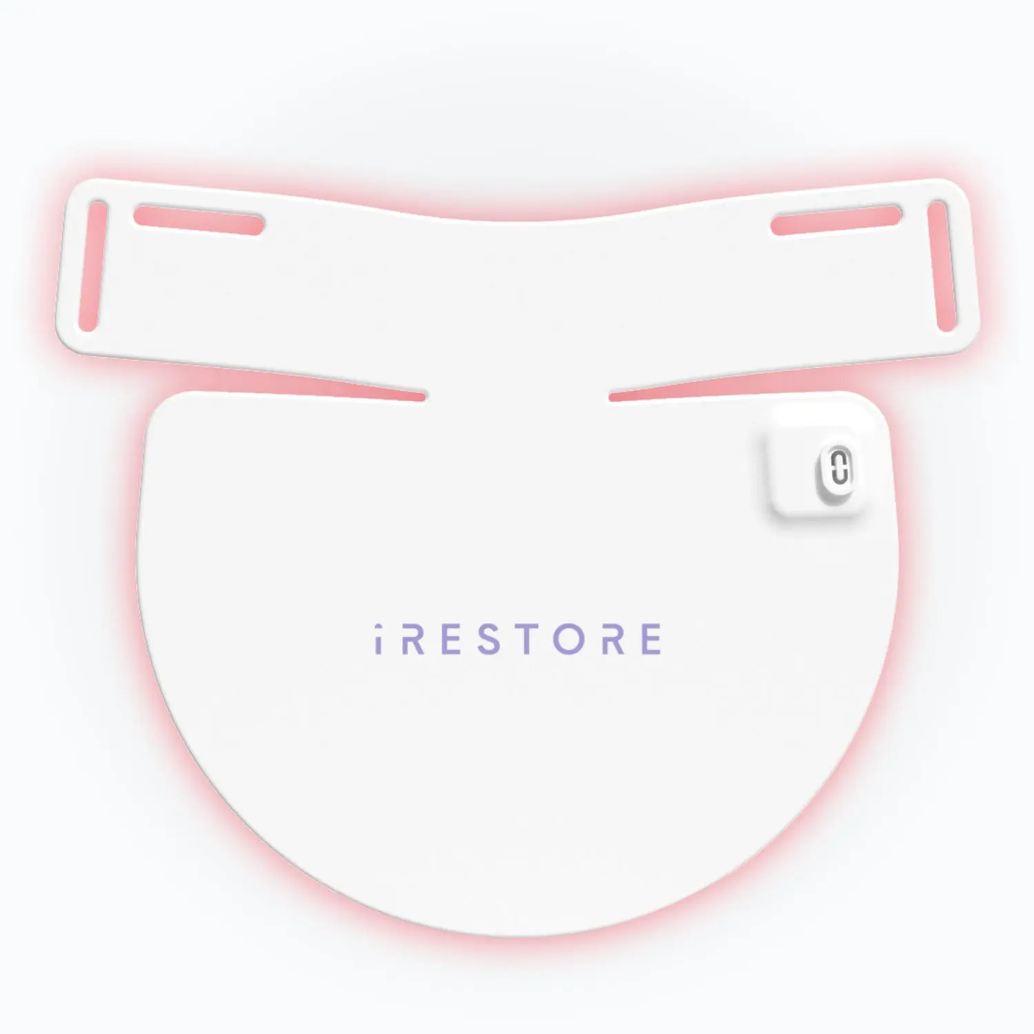 iRESTORE Illumina LED Neck & Chest Mask Light Therapy for Youthful Radiant Skin - Near-Infrared & Red Light Therapy with 230 LEDs