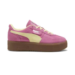 PUMA Womens Palermo Elevata Lace Up Sneakers Shoes Casual - Pink