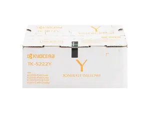 Kyocera Tk5222y Toner Cartridge, F/ 5021/5521, 1200 Page Yield, Yw