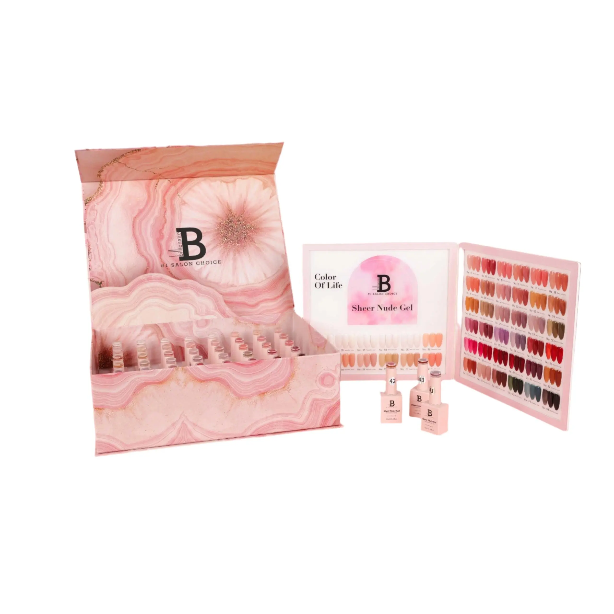 Billionaire - Sheer Nude Gel Polish 48 Colors Collection