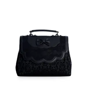 Velvet Lace Victorian Handbag