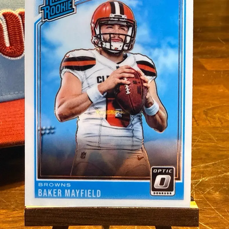 2018 Donruss Optic - Rated Rookie Baker Mayfield #153 (RC)