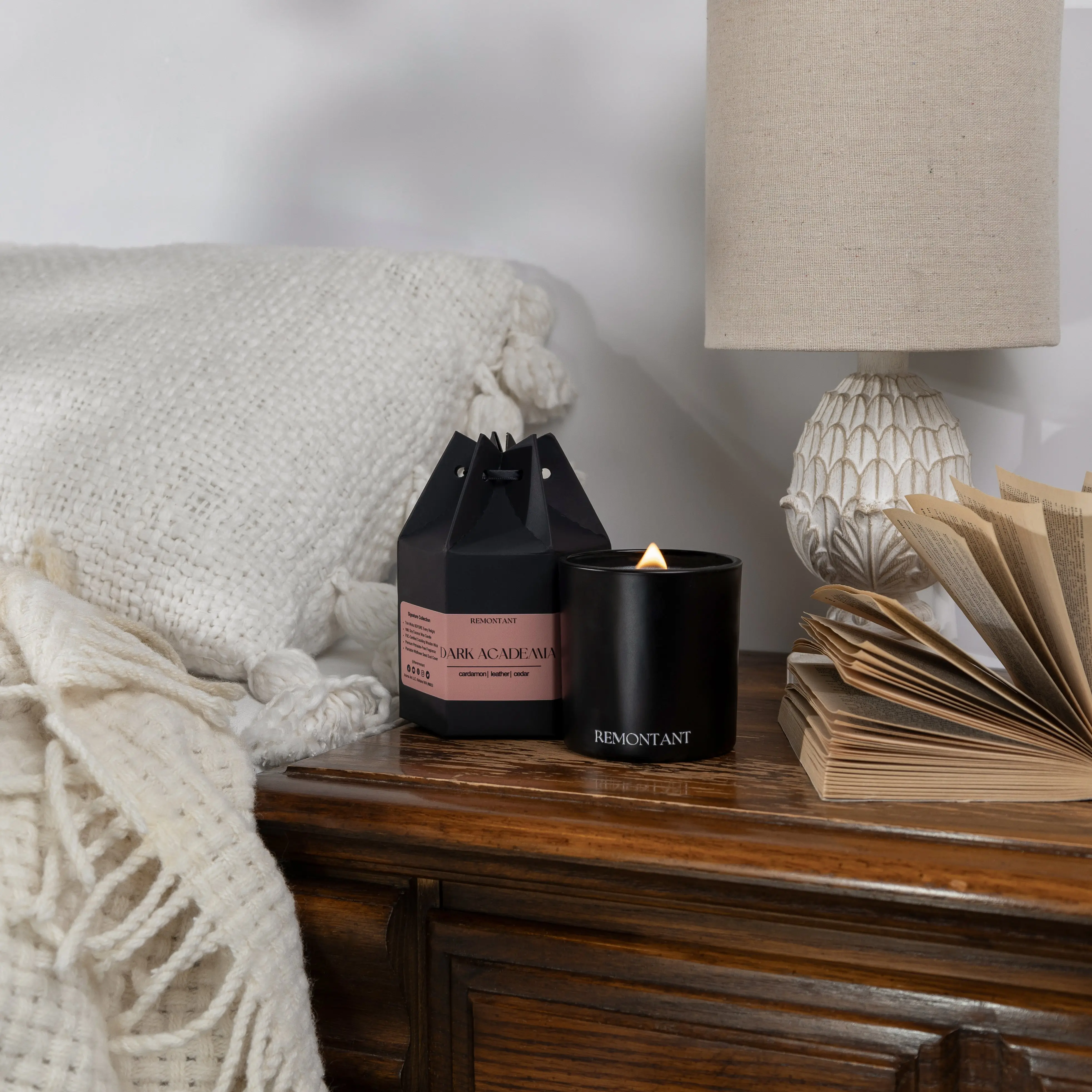 The Library Scented Soy Candle