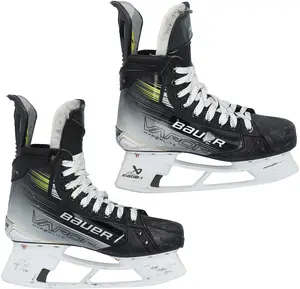 Kailer Yamamoto Utah Mammoth Game-Used Black Bauer Skates from the 2025-26 NHL Season - Fanatics Authentic Certified