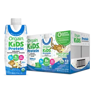 Kids Protein Organic Nutrition Shake - Vanilla