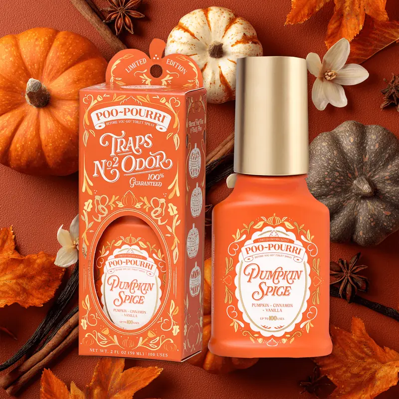 [Poo~Pourri] Toilet Spray 2oz - Pumpkin Spice - Limited Edition