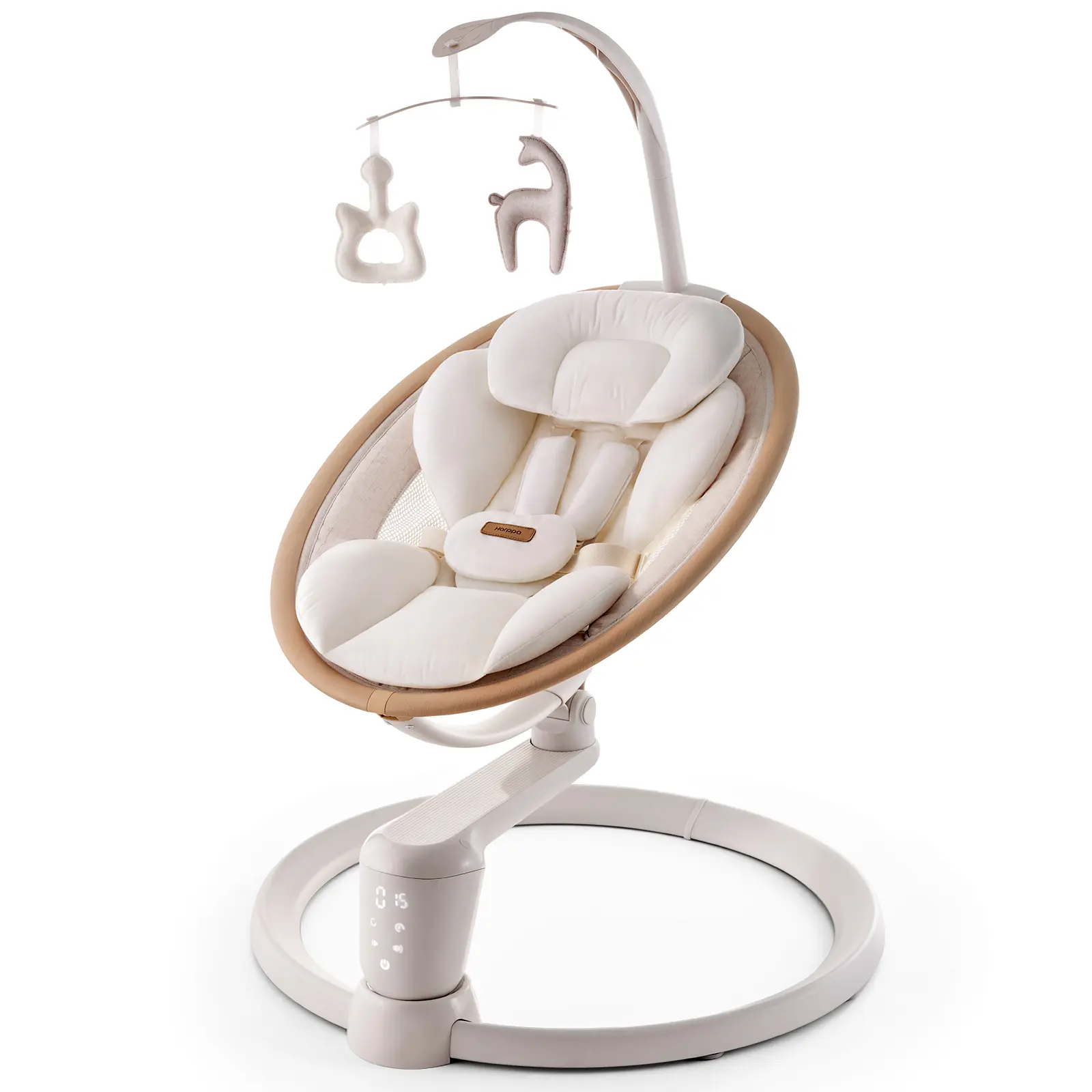 Sand Cream Wood-Grain Finish