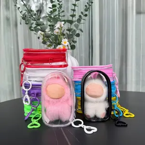 Labubu Dolls Storage Bag Set (//blue/), Dustproof Protection Box Display Box for Art Crafts & Small Items, Perfect Gift for Christmas