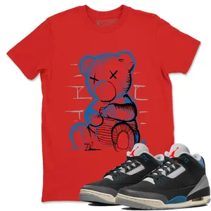 Unisex T-shirt to match Jordan 3 Rare Air - Neon Bear. 100% Cotton for Casual Wear. Comfortable Summer Unisex T-Shirt to match Jordan Sneaker. Streetwear Style. urban outfitters