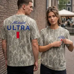 Michelod Ultra Mossy Oak Original Bottomland Tee For Men And Women, Camo Pattern Men's T-shirt, Size S-5XL, Fanmade Design, Gift For Men