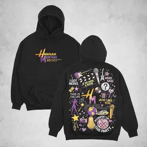 Hannah Montana 20th Anniversary Hoodie – Best of Both Worlds Vintage Hoodie Graphic Hoodie, Pop Nostalgia Fan Hoodie, hannahmontana, bestofbothworlds, 2000skids, nostalgiatee, popculturetee