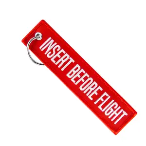 Insert Before Flight - Motorcycle Keychain