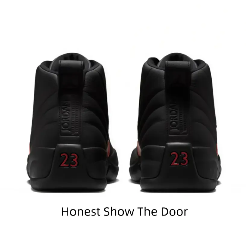 Minimalist Full Black Performance Basketball Shoes Smooth Leather Upper Shock Absorbing Curved Midsole All-Day Trainers
