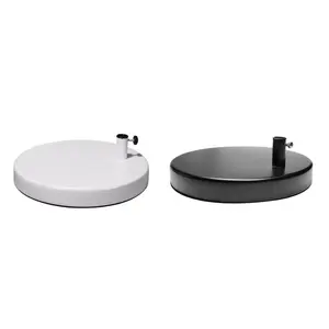 Metal Base for Table Lamp 12mm Central Hole Bottom Plate DIY Desk Lamp Base