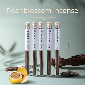 Goose Pear Tent Incense Sticks Aromatherapy with Sandalwood & Agarwood for Household Indoor Use Long-lasting Calming Fragrance for Sleeping【where can i buy this product tiktok shop】