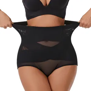 High Waisted Tummy Control Shapewear for Women Butt Lifting Body Shaper Panties with Breathable Mesh & Firm Support