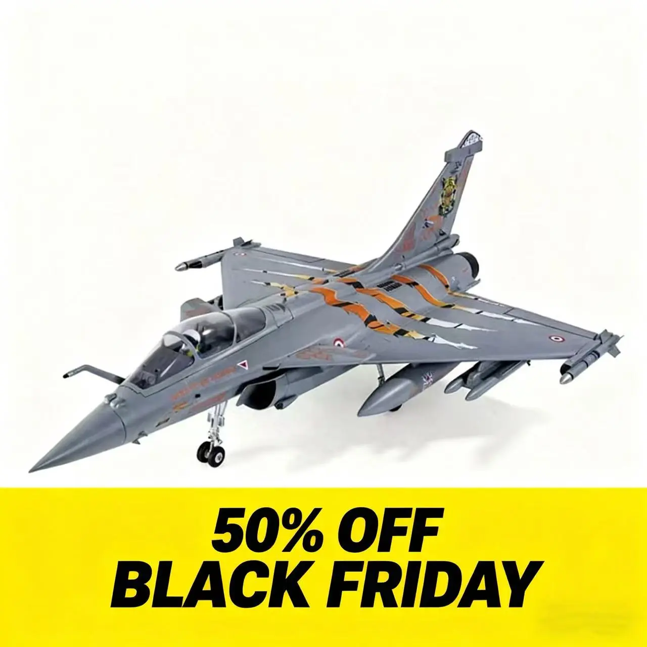 FMS 64mm EDF Jet Rafale with Reflex V3, PNP - Remote Control Planes, RC Aircraft, Model Airplane, FMS RC Airplanes