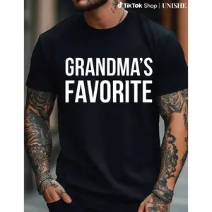 Lightweight Grandma’s Favorite Funny Shirt – 100% Cotton Tee