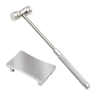 Mini Hammer Tool Set, Hand Tools, Jewelry Hammer Dual Head, Small Parts Processing Round Hammer + Pad Board, 2 Piece Kit for Craftsmanship