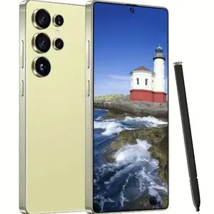 S25 Ultra Unlocked 5G Smartphone, 12GB+512GB, 6800mAh Battery, Fast Charging Capability, Android 14 System, 108MP+48MP Camera, Face & Fingerprint Unlock | Dual SIM | Autofocus | Built-in Pen | Card Port，