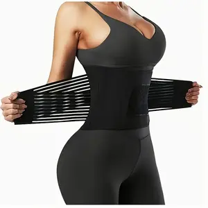 Postpartum Belly Band for Women, Abdominal Support Belt After Pregnancy, Adjustable Waist Trainer for Fitness Running Yoga, Shapewear, Body Sculpting Belt