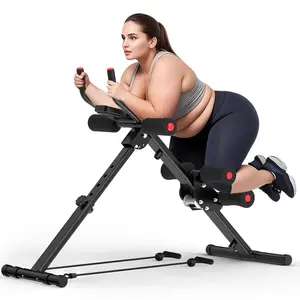 Relife Sports Ab Workout Equipment Adjustable Ab Machine Body Workout with Resistance Bands, Strength Training Exercise Equipment for Core & Abdominal