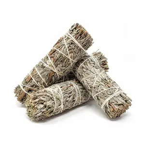 Blue Sage Smudge Sticks — 3-Pack 4 Inch for Peaceful Clearing