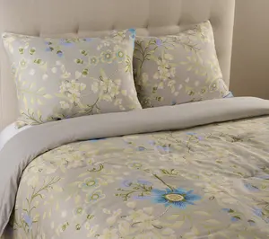 Home Reflections Floral Pique Comforter & Sham Set- King