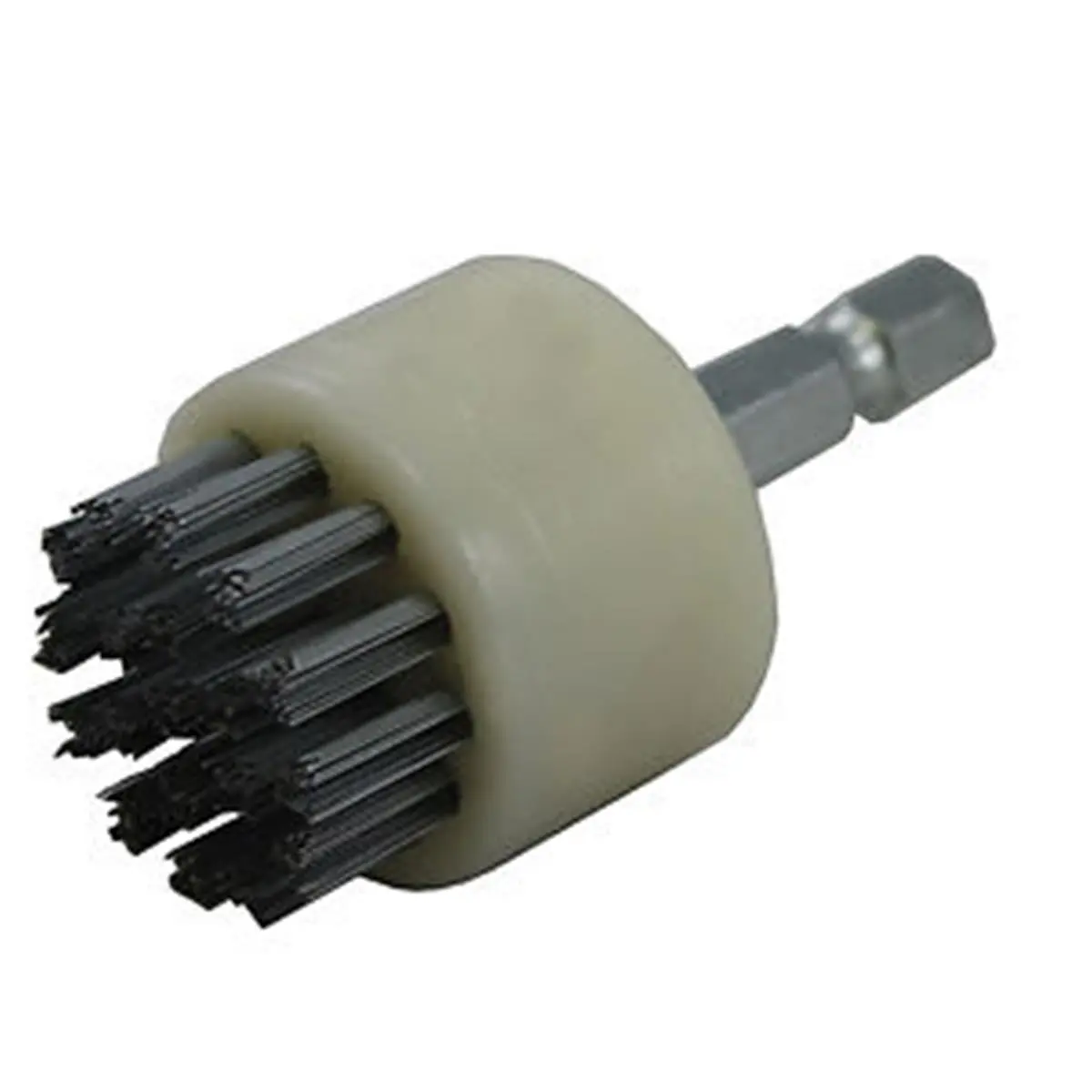 212 MAIN E-Z Red EZPP12PK Battery Brush Power Tool Set - 1/4-Inch Hex Shaft Handheld Cleaning Brush, Corrosion Fixer for Polishing Corroded Surfaces, PP12 Kit