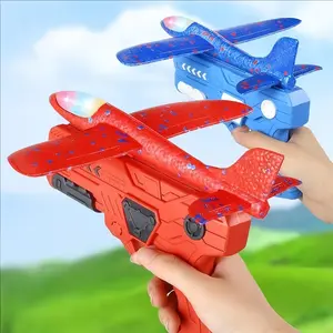 Outdoor Sports Toy, Hand Throwing Foam Airplane Launcher Toy, Handheld, Outdoor Sports Toy for Boys & Girls, Birthday Gift for Kids,Boys & Men gifts
