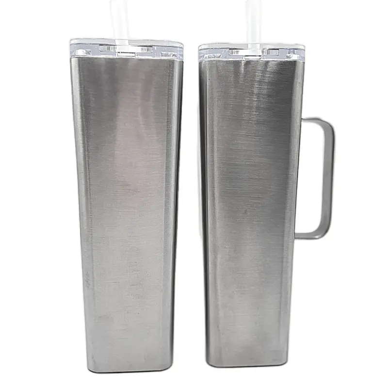 Tumblerpoxy Boxy Tumblers 2–Pack  Square Stainless Steel Insulated Drinkware