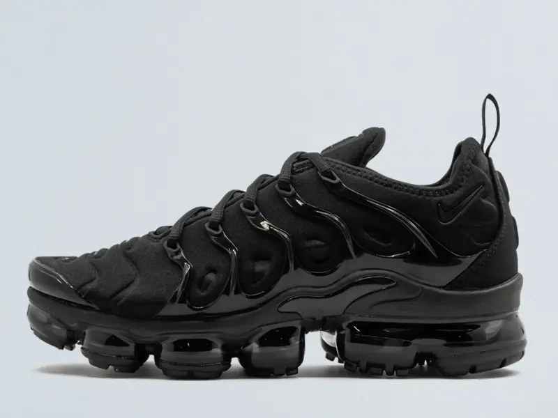 Nike Air VaporMax Plus Triple Black 924453-004 Men's Fashion Shoes NEW