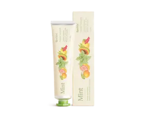 Fluoride-Free Prebiotic Toothpaste – Non-Toxic Gel with No SLS, Dyes, or Sweeteners – Kid-Approved – Revitin