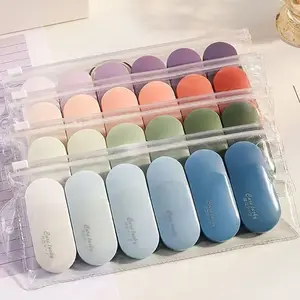 6 Piece Mini Gradient Correction Tape Set, High Aesthetic Simple Silent Student Eraser, Office Stationery Supplies, New Condition, No Battery Included