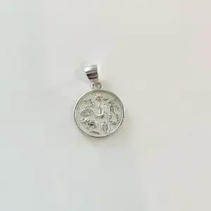 Sterling Silver 925 Lucky Charm Pendant Jewelry