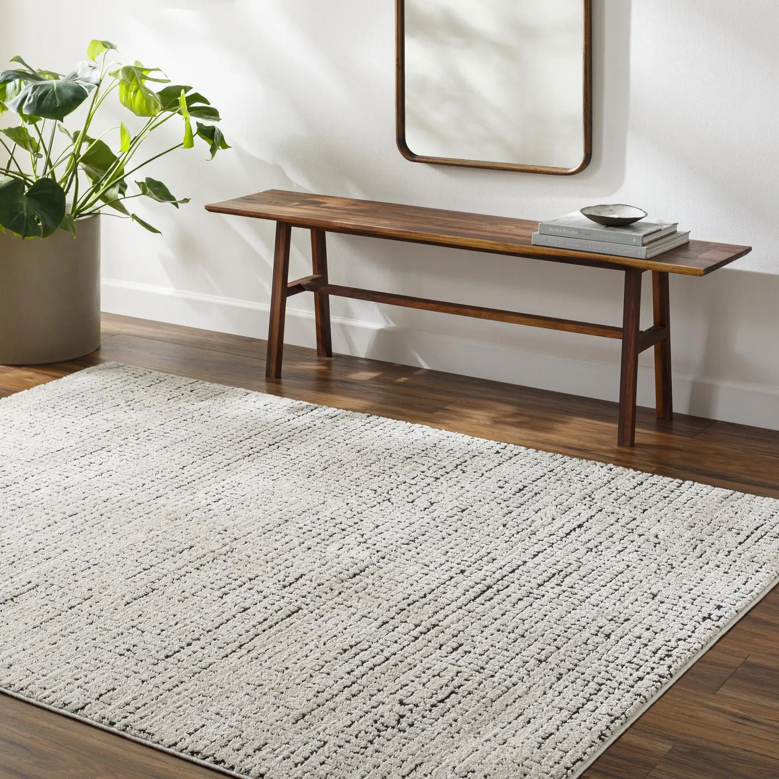 Livabliss Freud Modern High-Pile Turkish Woven Polyester Non-Toxic Indoor Area Rug - Rugs for Bedroom, Soft Underfoot, All-Season, Durable, Wash-Free, Exceptional Texture, Spot Clean, Ideal for Living Room Decor
