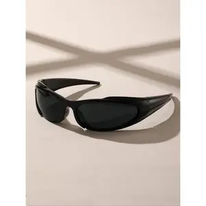 Simple Fashion Small Frame Sunglasses High Quality, Trendy Versatile Sporty Sunglasses for Men Women, Street Style Catwalk Shades