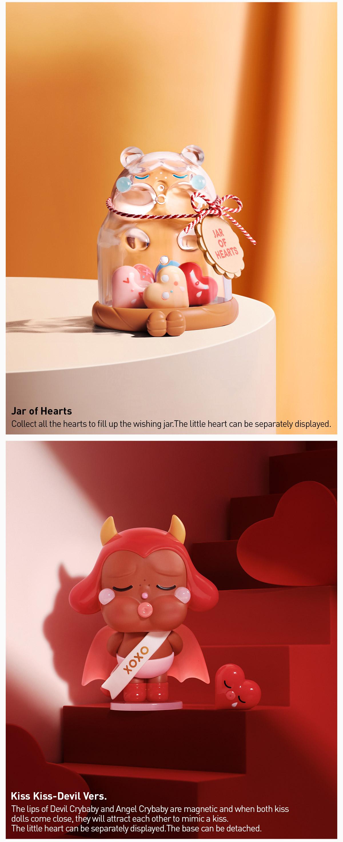 POP MART CRYBABY Crying For Love Series Figures Blind Box, Collectible Toys, Surprise Gift POP MART CRYBABY Crying For Love Series Figures Blind Box, Collectible Toys, Surprise Gift