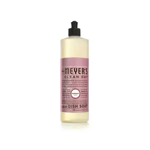 212 MAIN Mrs. Meyers Liquid Dish Soap - Rosemary Scent, 16oz, Fragranced, Household Cleaner with Soap Bark Extract