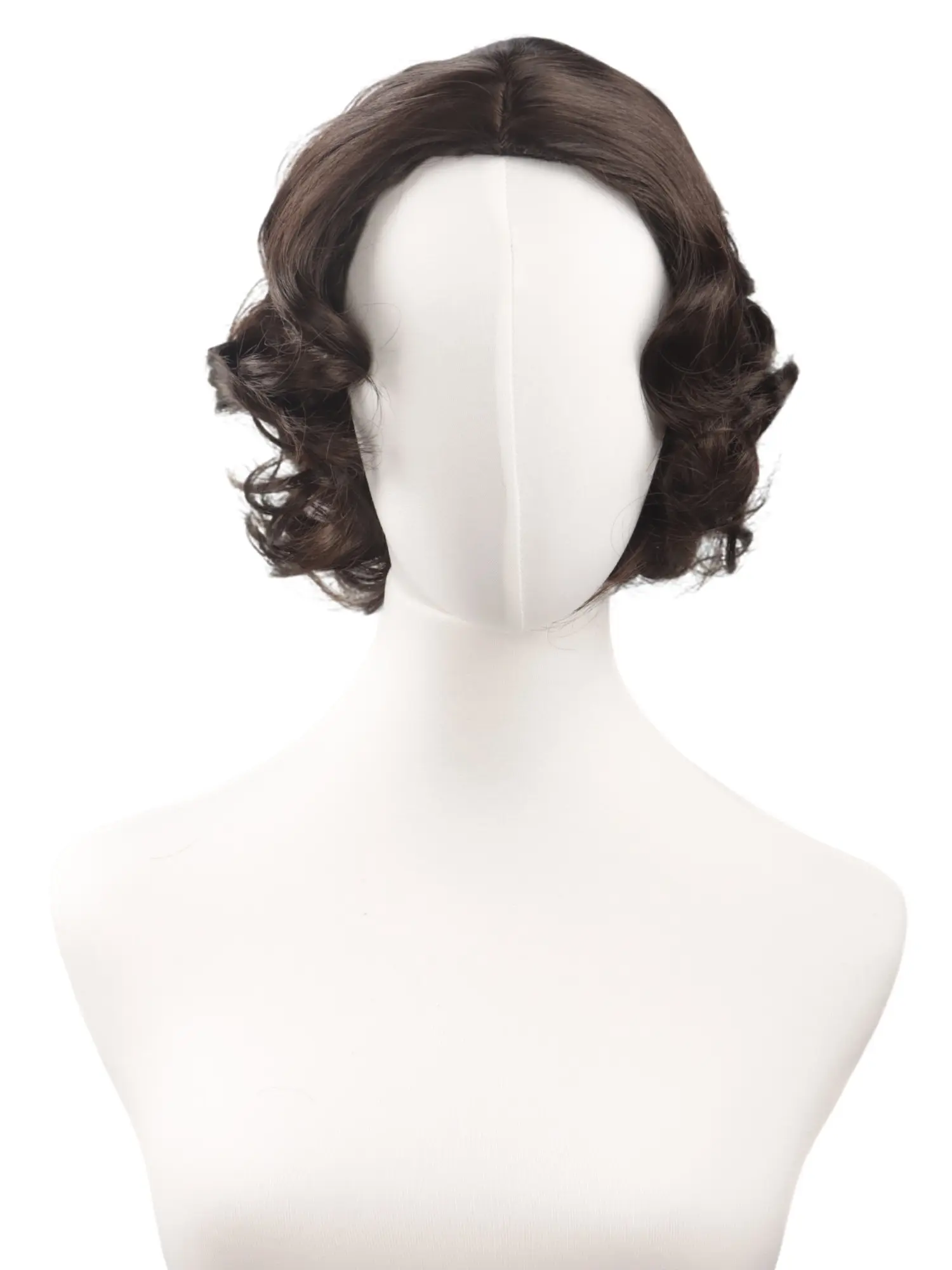 Long 1920s Wig Finger Wave Wig Curly Short Wig Vintage Wigs for Women Lady Synthetic Heat Resistant Full Wigs Cosplay Costume Fancy