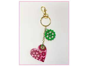 Handpainted Accessory Lovey Girls Backpack Charm Set 2 - SALE!