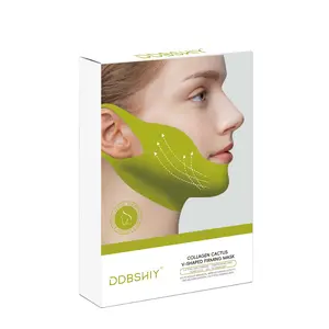 4-piece set *CACTOX V-LIFTING MEWING BAND with Cactus Cooling Reduce Puffiness & Pore Tightening for Visible Pore Care Skin Repair
