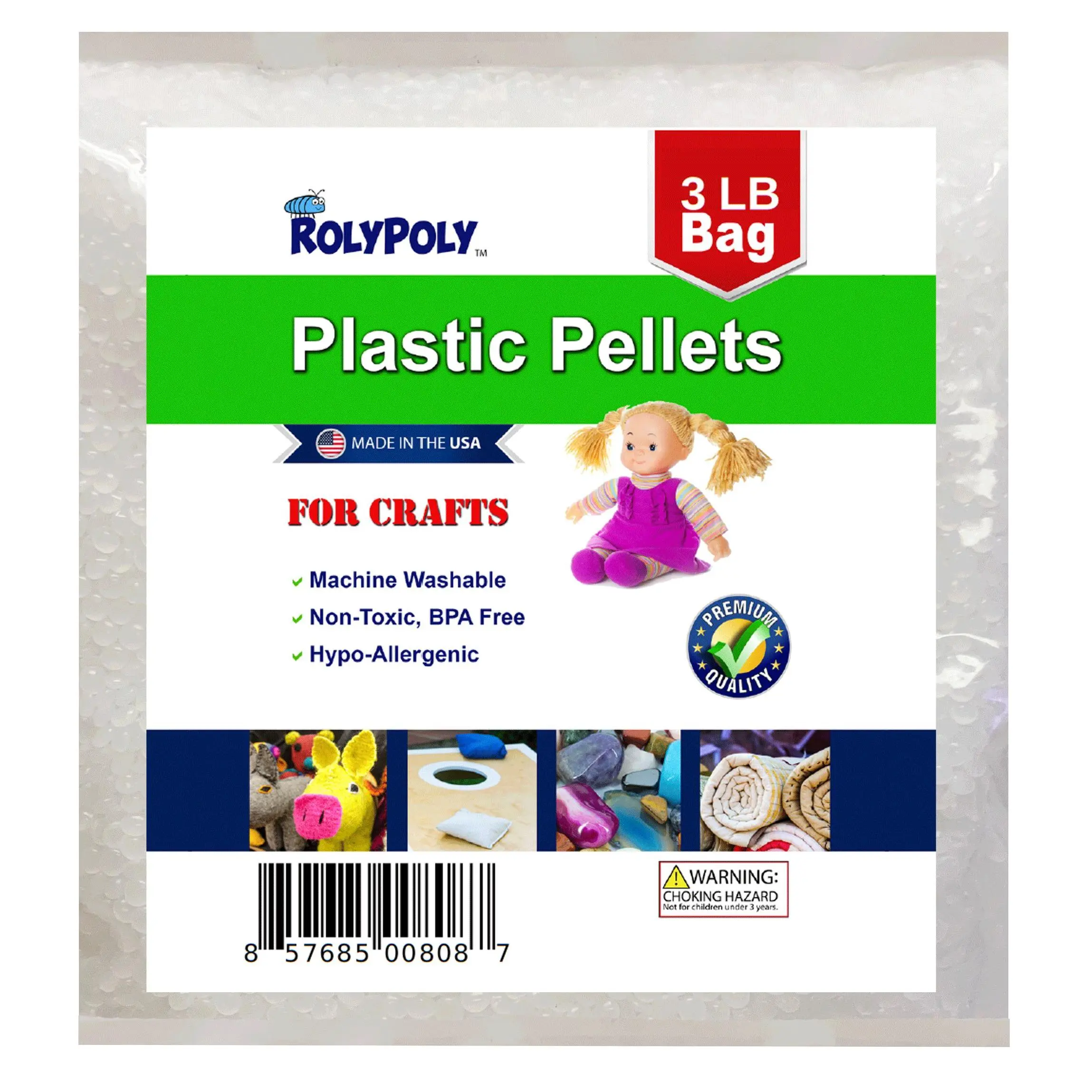 Poly Plastic Pellets (3 LBS) Poly Plastic Pellets (3 LBS)