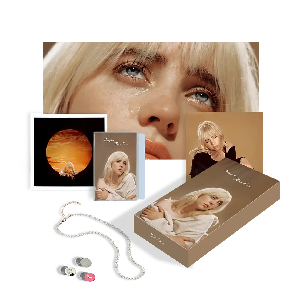 'Happier Than Ever' Cassette Box