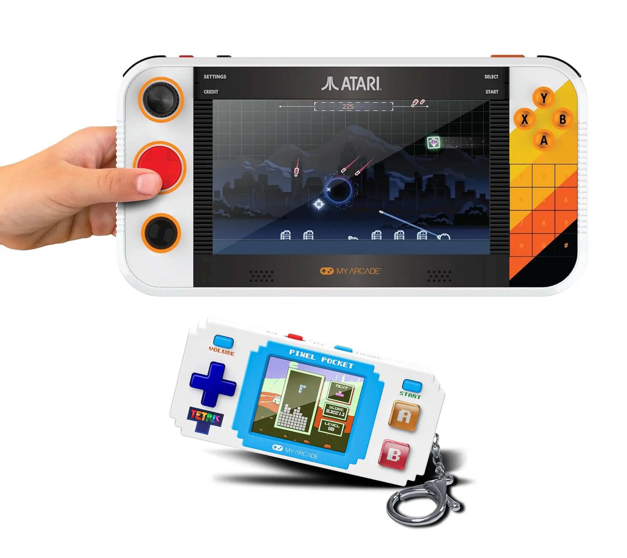 MyArcade Atari Gamestation Go + Tetris Mini Pixel Player MyArcade Atari Gamestation Go + Tetris Mini Pixel Player