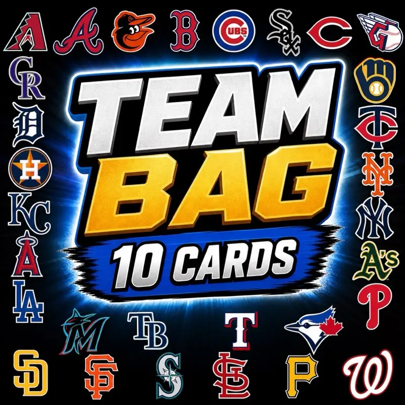 MLB Team Lot 10 Cards! Pick Your Team! Rookies, Inserts, Stars – No Duplicates
