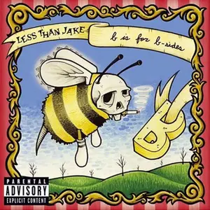 Less than Jake - B Is For B-sides  [VINYL RECORD - LP] Blue, Colored Vinyl, Clear Vinyl