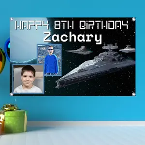 Custom Photo Banners 30"x48" If you don't see a design, we will create it! - Celebrate in Style!